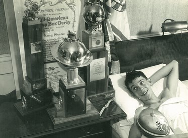 Holmboe With Trophies
