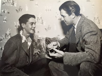 Kenneth With Jimmy Stewart