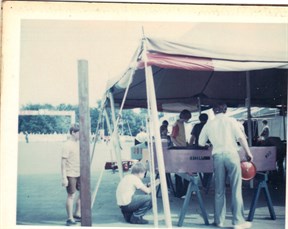 1973 Repair Tent W Gus Foster
