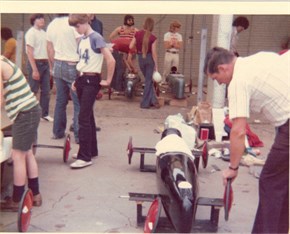 1974 Wlidcat Race Kid W Arms Crossed