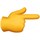 Pointing Emoji - Right